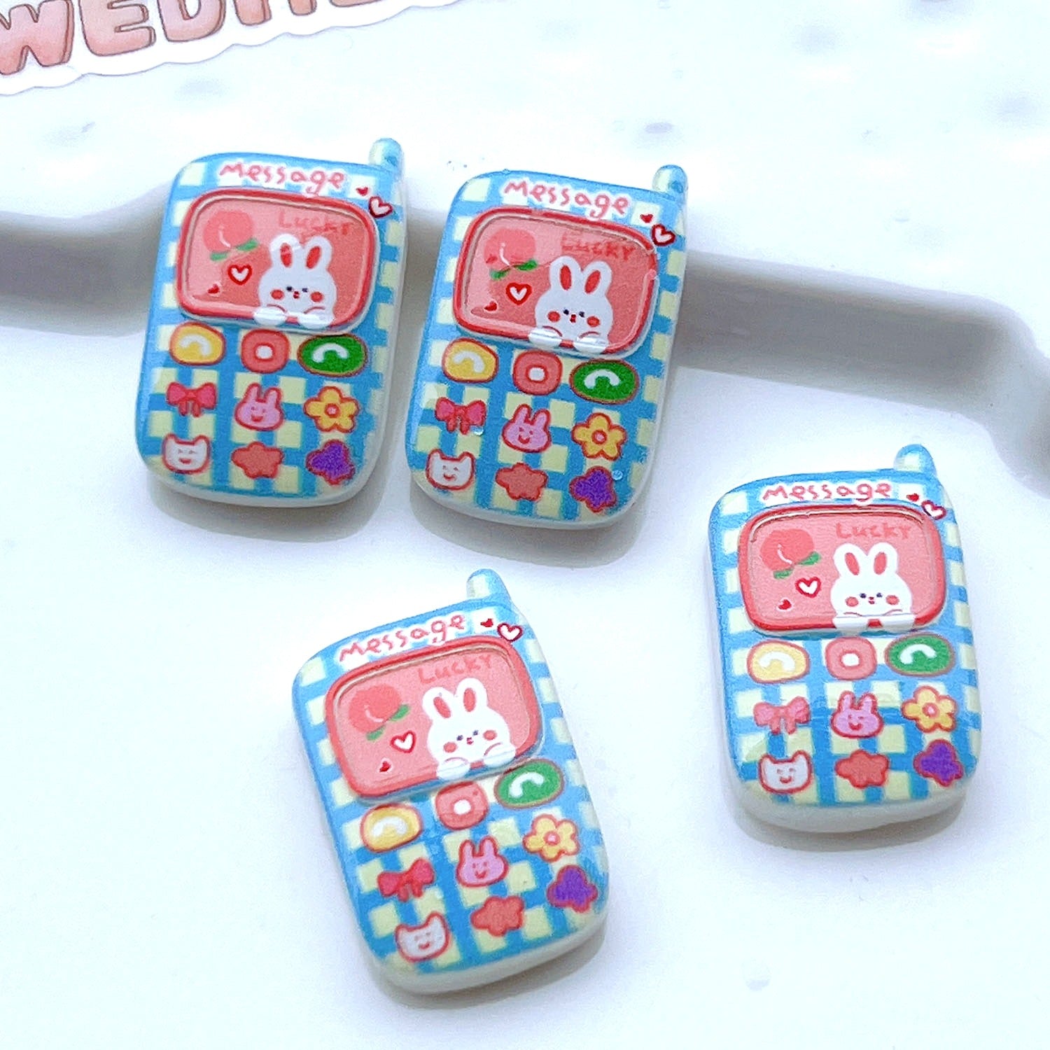 Wholesale 20pcs/pack Resin diy accessories mobile phone case diy hair accessories cream glue